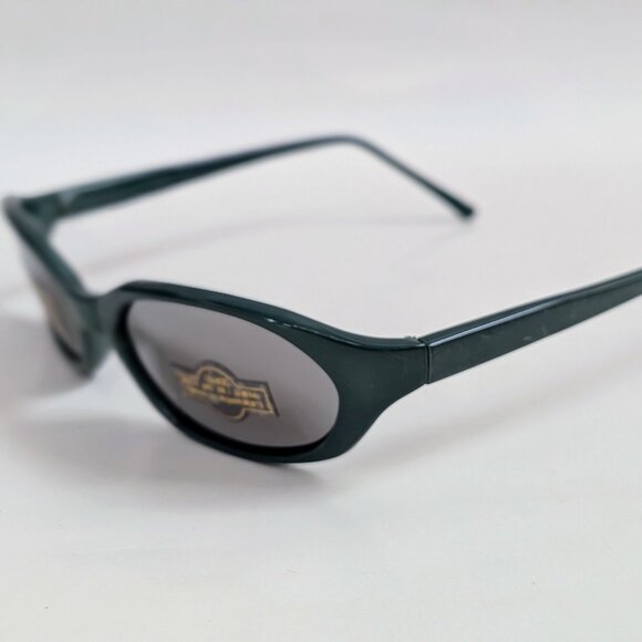 NWT Vintage 90's PC Rectangle Sport Wrap Sunglasses (S. Green) - Picture 3 of 5
